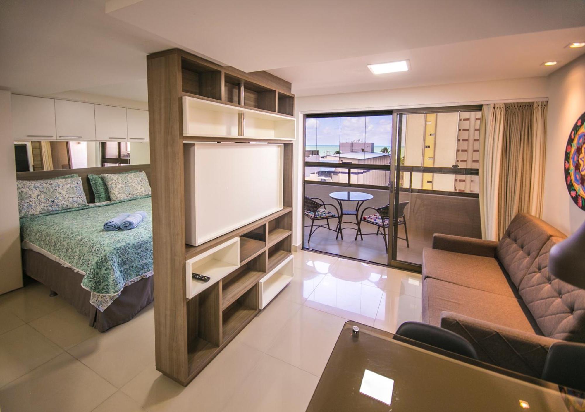 Aparthotel Goldflat Cabo Branco By Penareiaturbr à João Pessoa Chambre photo