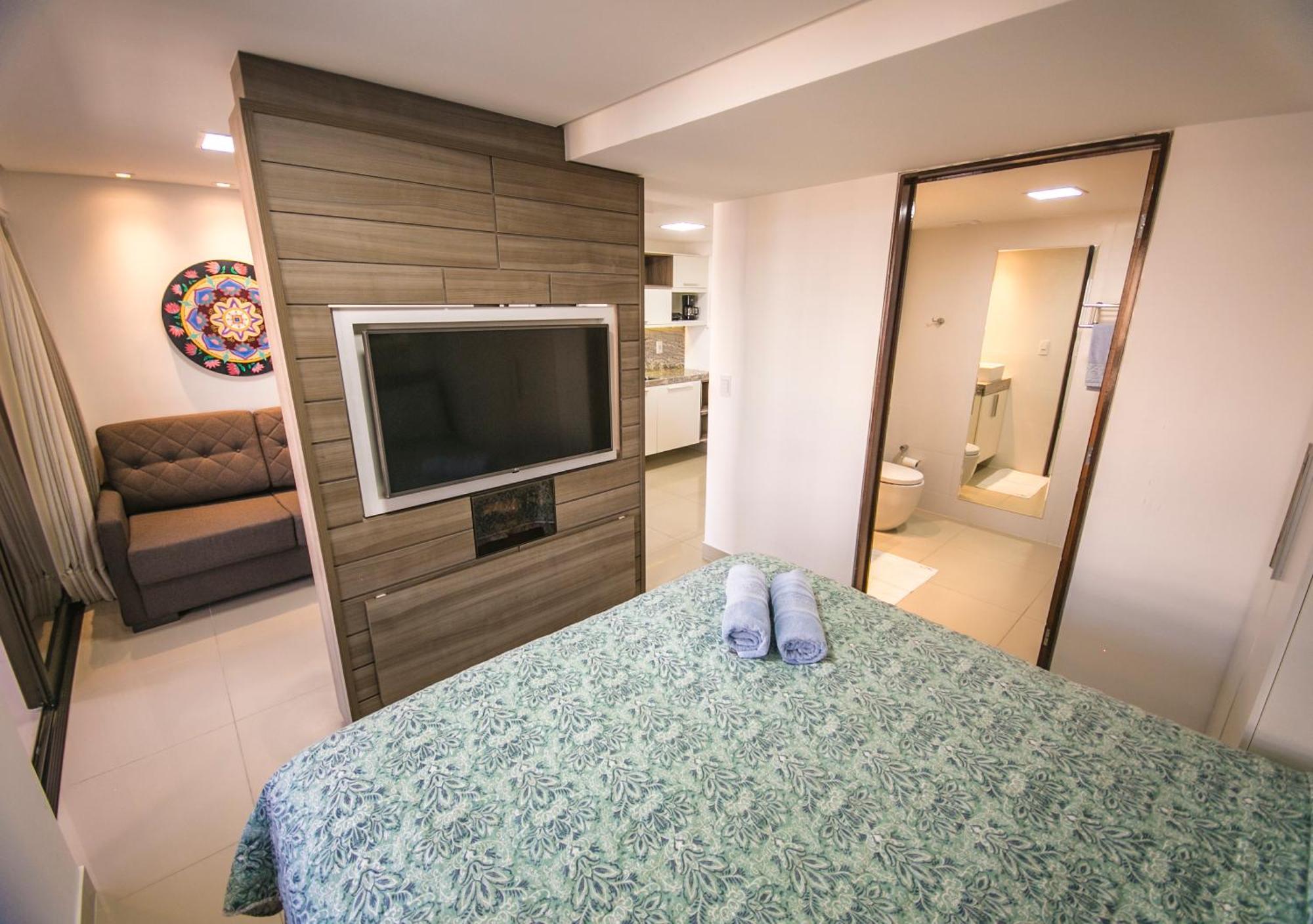Aparthotel Goldflat Cabo Branco By Penareiaturbr à João Pessoa Chambre photo